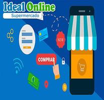 Ideal-Online Supermercado Plakat
