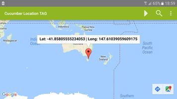 GPS TAG Sas Cucumber Simulator Plakat