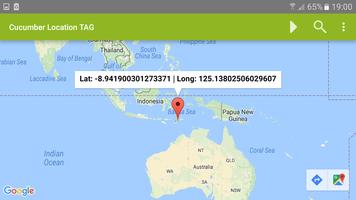 GPS TAG Sas Cucumber Simulator Screenshot 2