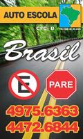 Autoescola Brasil plakat