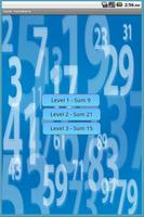 Sum Numbers Plakat