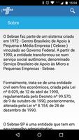 SEBRAE SP Responde تصوير الشاشة 1