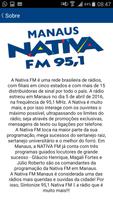 Nativa FM Manaus تصوير الشاشة 3