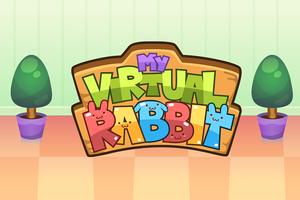 My Virtual Rabbit - Cute Pet Bunny Game poster