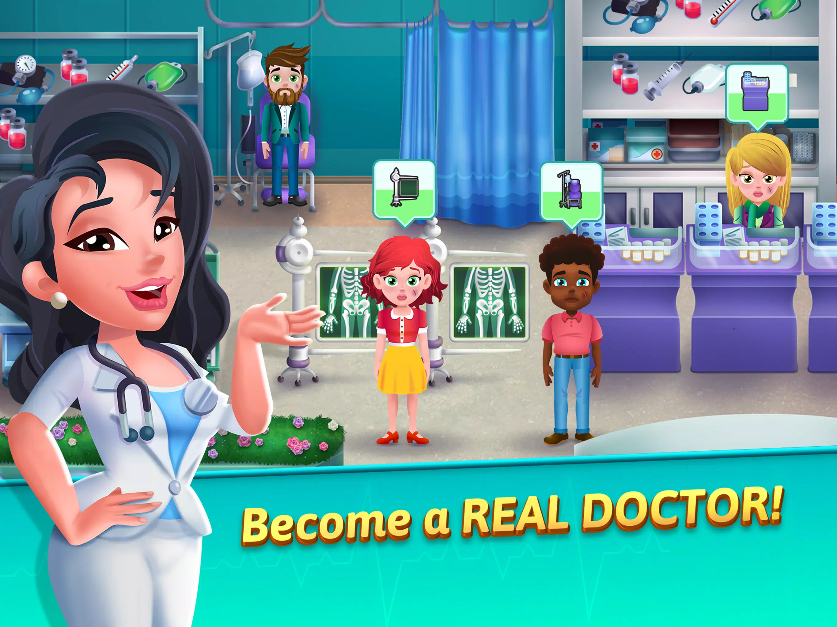 Medicine Dash: Hospital Game