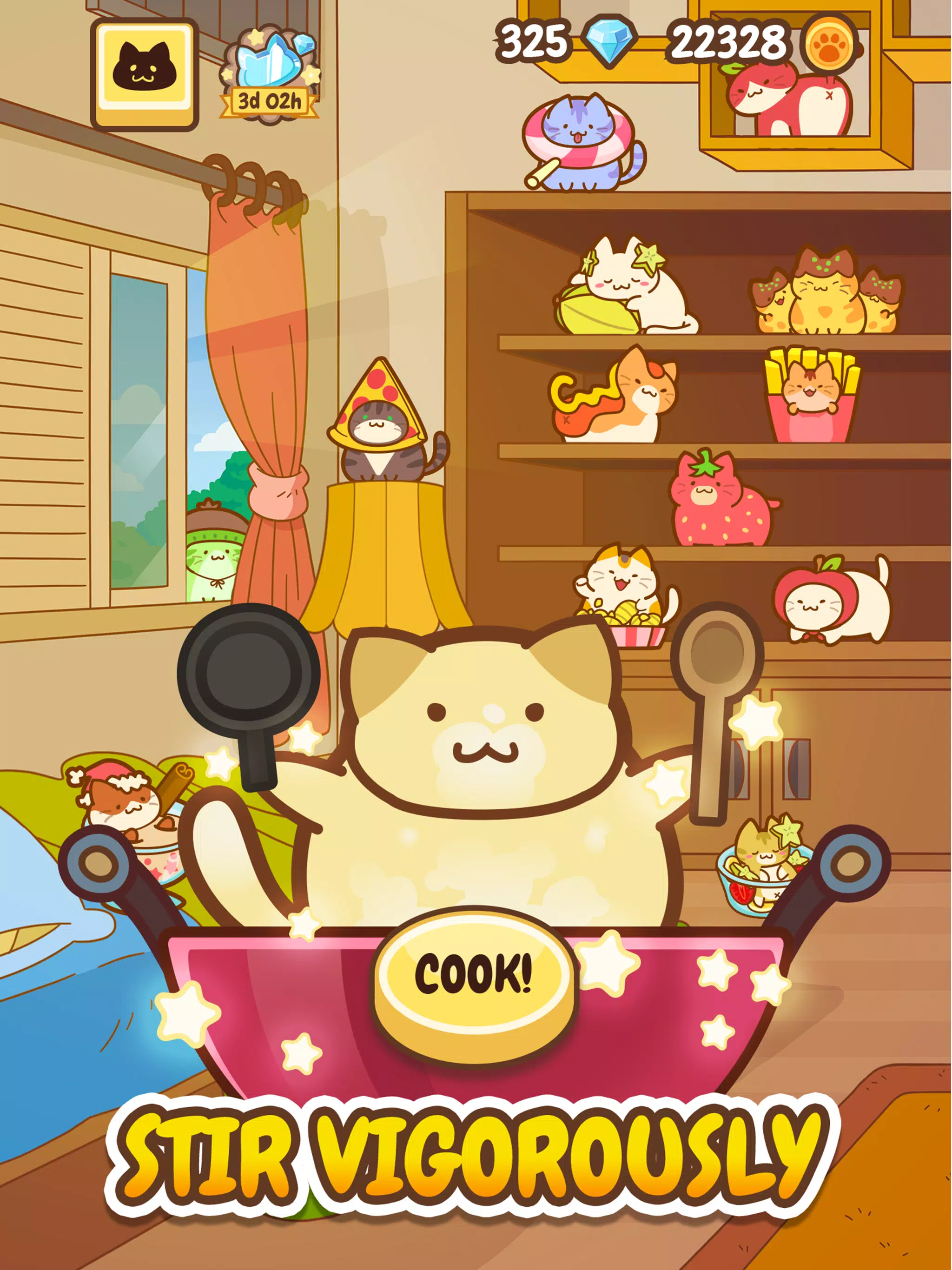 Baking of Food Cats: Cute Game APK for Android Download