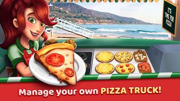 Pizza Truck California Cooking постер