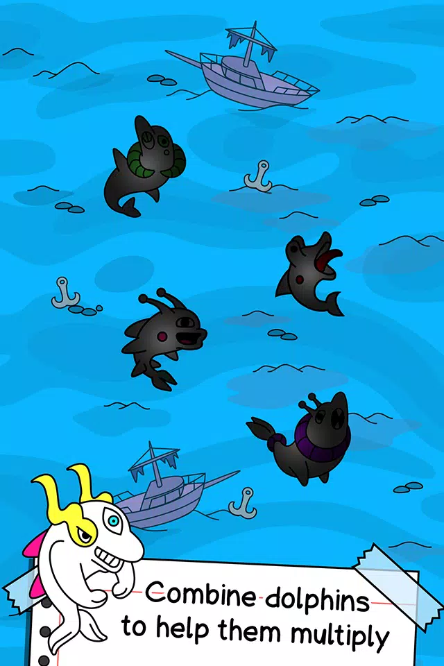 Dolphin Evolution: Idle Mutant