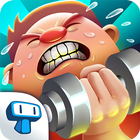 Fat to Fit - Fitness and Weight Loss Gym Game آئیکن