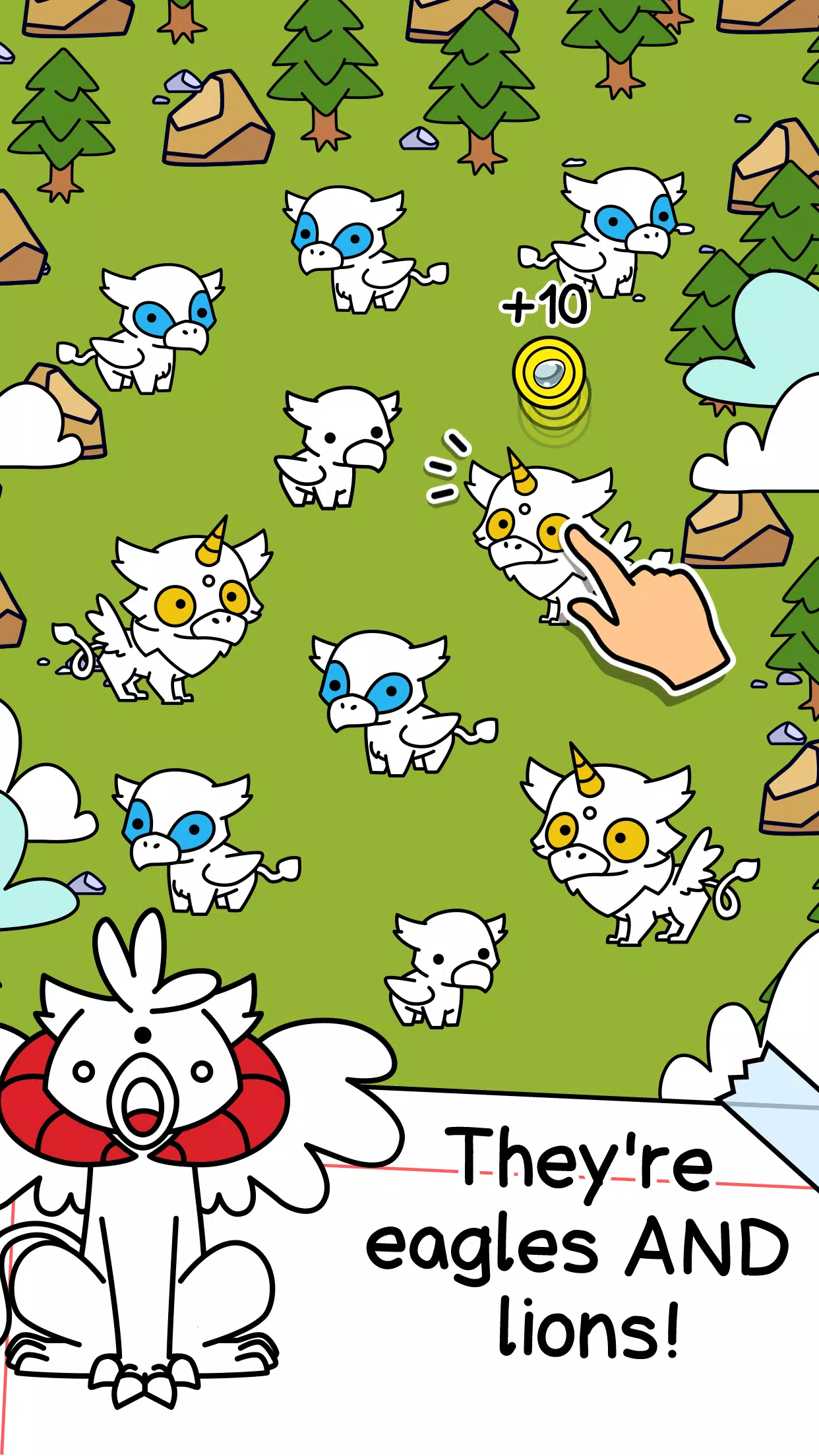 Griffin Evolution: Merge Idle