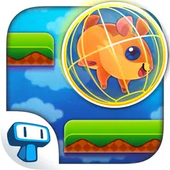 Hamster Roll - Cute Hamster Platform Game APK Herunterladen