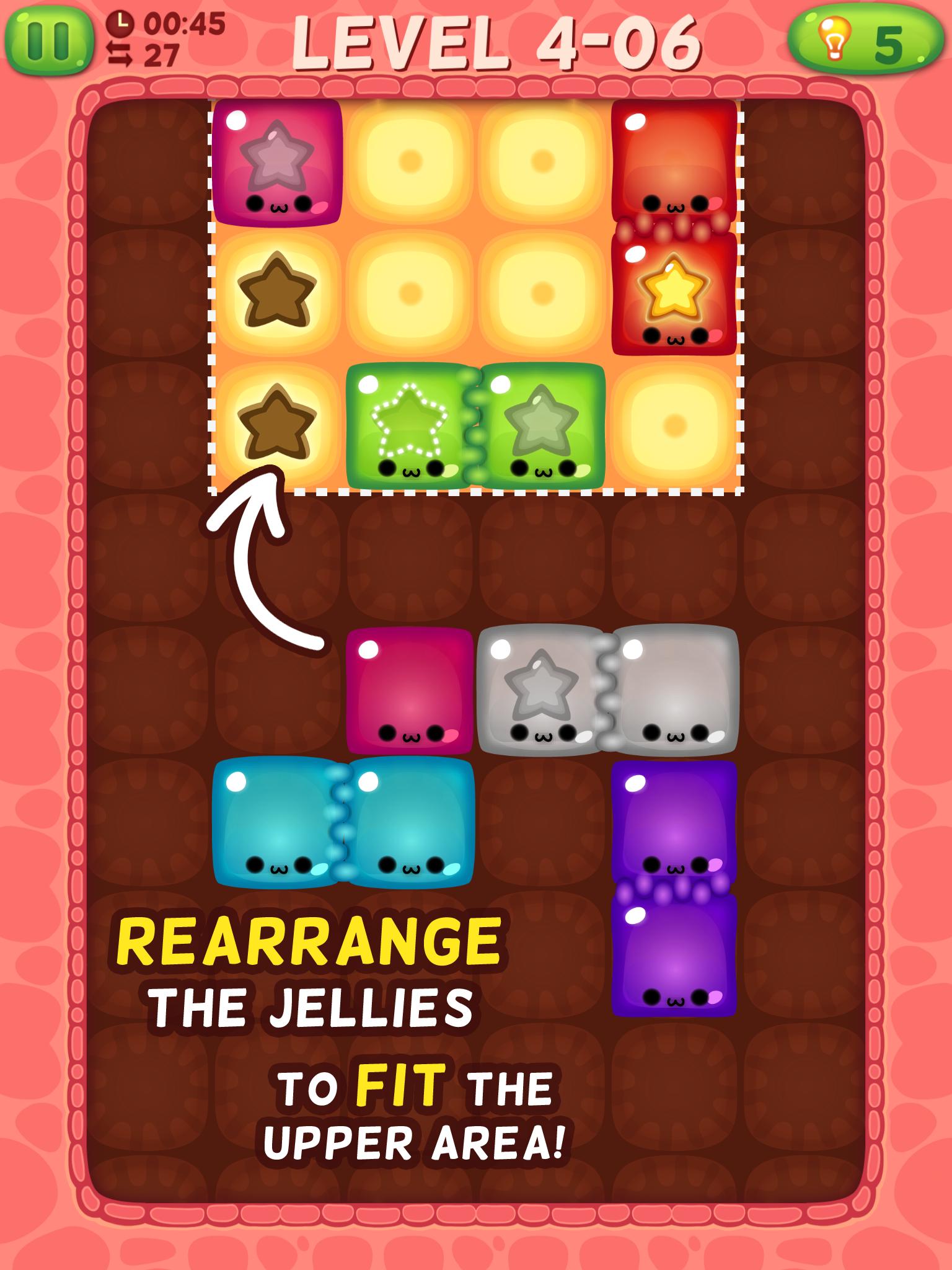 Jelly Fit Slide And Fit The Gelatin Pieces For Android Apk