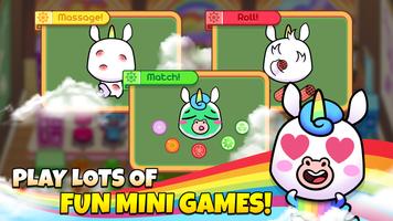 My Unicorn Virtual Pet - Cute Animal Care Game スクリーンショット 2