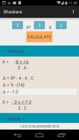 Bhaskara Calculator V3 اسکرین شاٹ 1