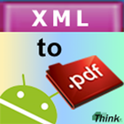 XML to PDF icon