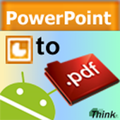 PowerPoint to PDF (PPT, PPTX) simgesi
