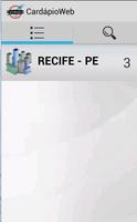 CardápioWeb ภาพหน้าจอ 1