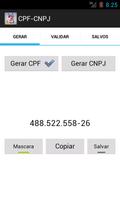 Validar e Gerar CPF/CNPJ poster