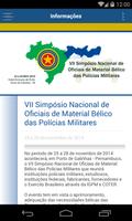 VII SIMPÓSIO MATERIAL BÉLICO syot layar 2