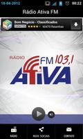 Rádio Ativa FM capture d'écran 1