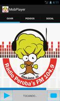 Rádio Peroba's FM 104,9 poster