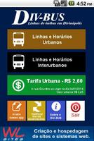 DIV-BUS - Linhas de Ônibus постер