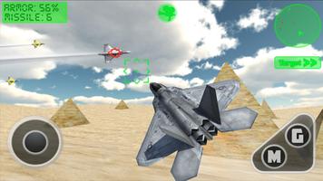 Flight Simulator - F22 Fighter captura de pantalla 2