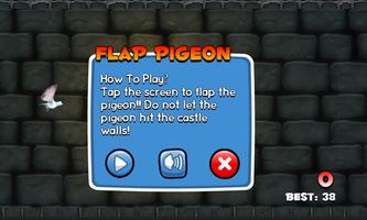 Flap Pigeon الملصق