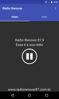Rádio Renovar 87,9 FM Affiche