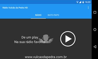 Rádio Vulcão da Pedra HD capture d'écran 1