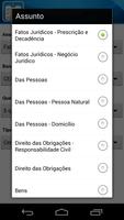 Direito Civil Ekran Görüntüsü 2