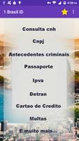 Brasil consulta identidade cnpj cpj detran ipva poster