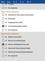 Glasgow Coma Scale(GCS) स्क्रीनशॉट 1