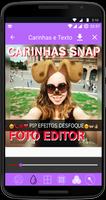 Editor de Fotos Efeitos Cachorro Carinhas do Snap 스크린샷 2