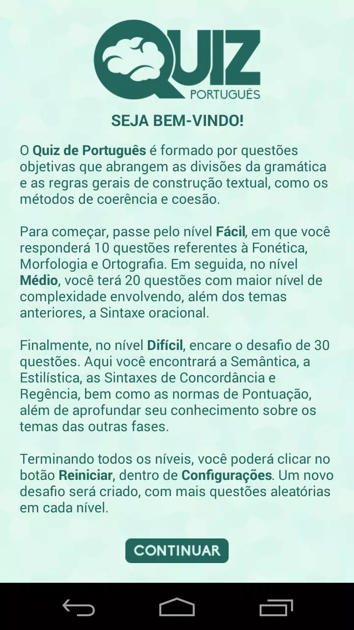 Quiz - 2º ano - Português APK pour Android Télécharger