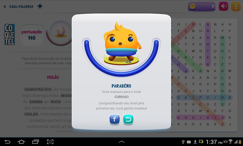 Coquetel Caça-Palavras APK برای دانلود اندروید