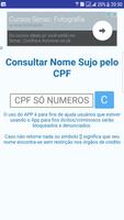 Nome Sujo CPF Consultar Gratis Affiche