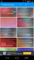 برنامه‌نما Frases com Tirinhas de Amor عکس از صفحه