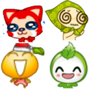 emoticons the racoon APK