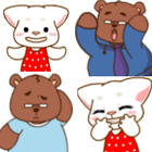 آیکون‌ emoticons bear full