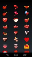 amour, plus emoji Affiche