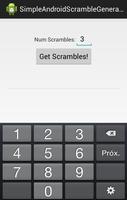 Simple Scrambles Generator Ekran Görüntüsü 1