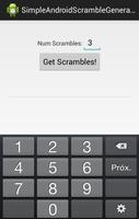 Simple Scrambles Generator screenshot 1