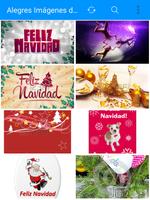 Alegres Imágenes de la Navidad ポスター