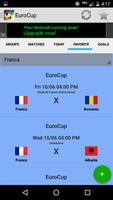Table EuroCup 2016 capture d'écran 1