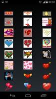 love emoticons स्क्रीनशॉट 2