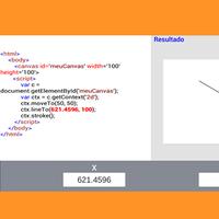 Canvas com HTML5 - Simulador LInhas capture d'écran 1