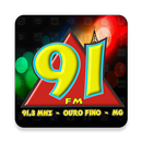 91 FM - Ouro Fino APK