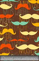 Poster Mustache Wallpaper