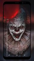برنامه‌نما Scary Clown Wallpaper عکس از صفحه